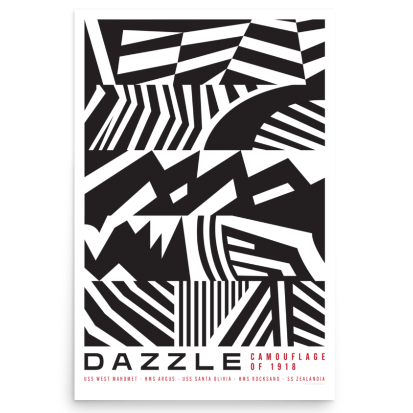 Dazzle Giclée Poster (2 sizes)