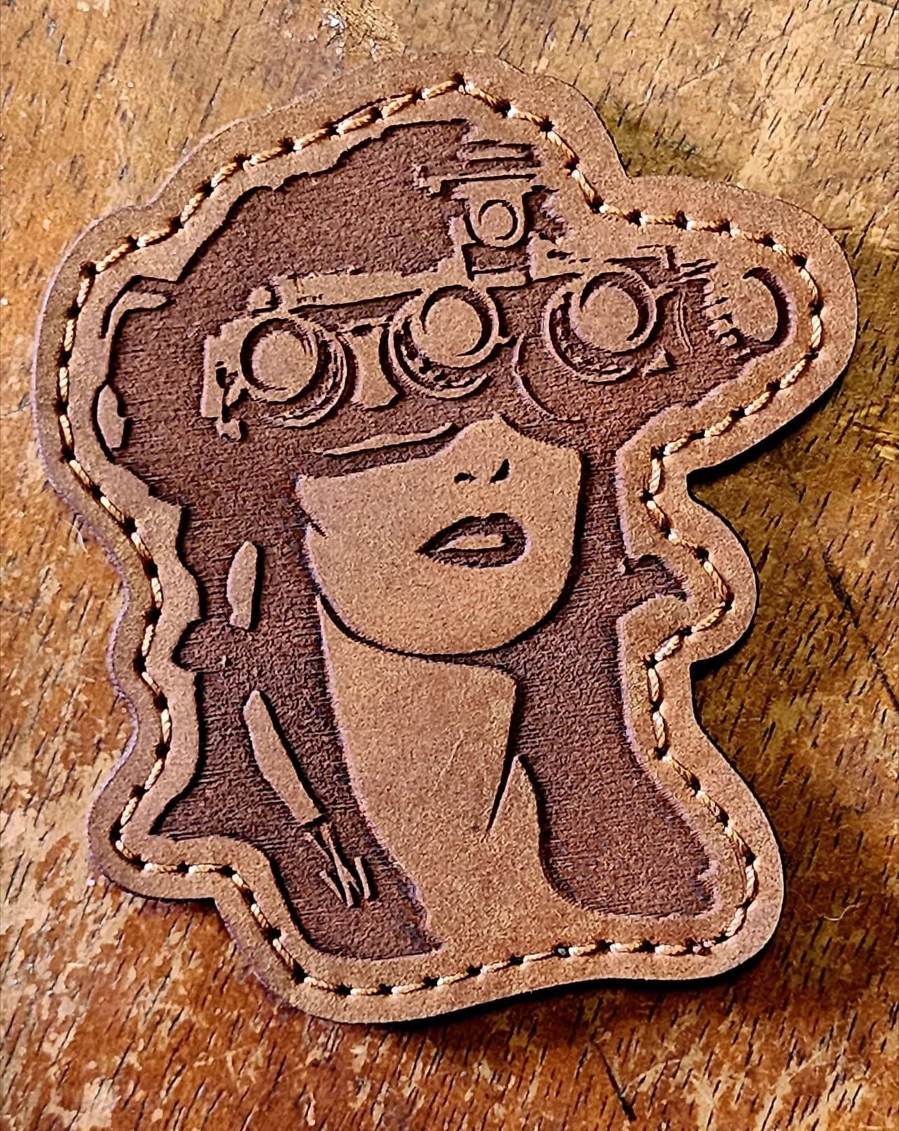 LTD LEATHER NODS GIRL PATCH