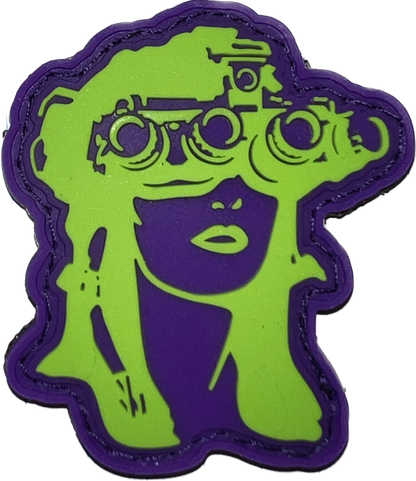 Nods Girl GPVNG Patch - LTD Eggplant