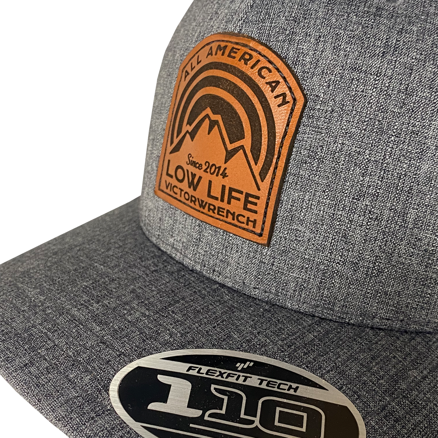 NEW - All American Low Life - Leather Patch Hat